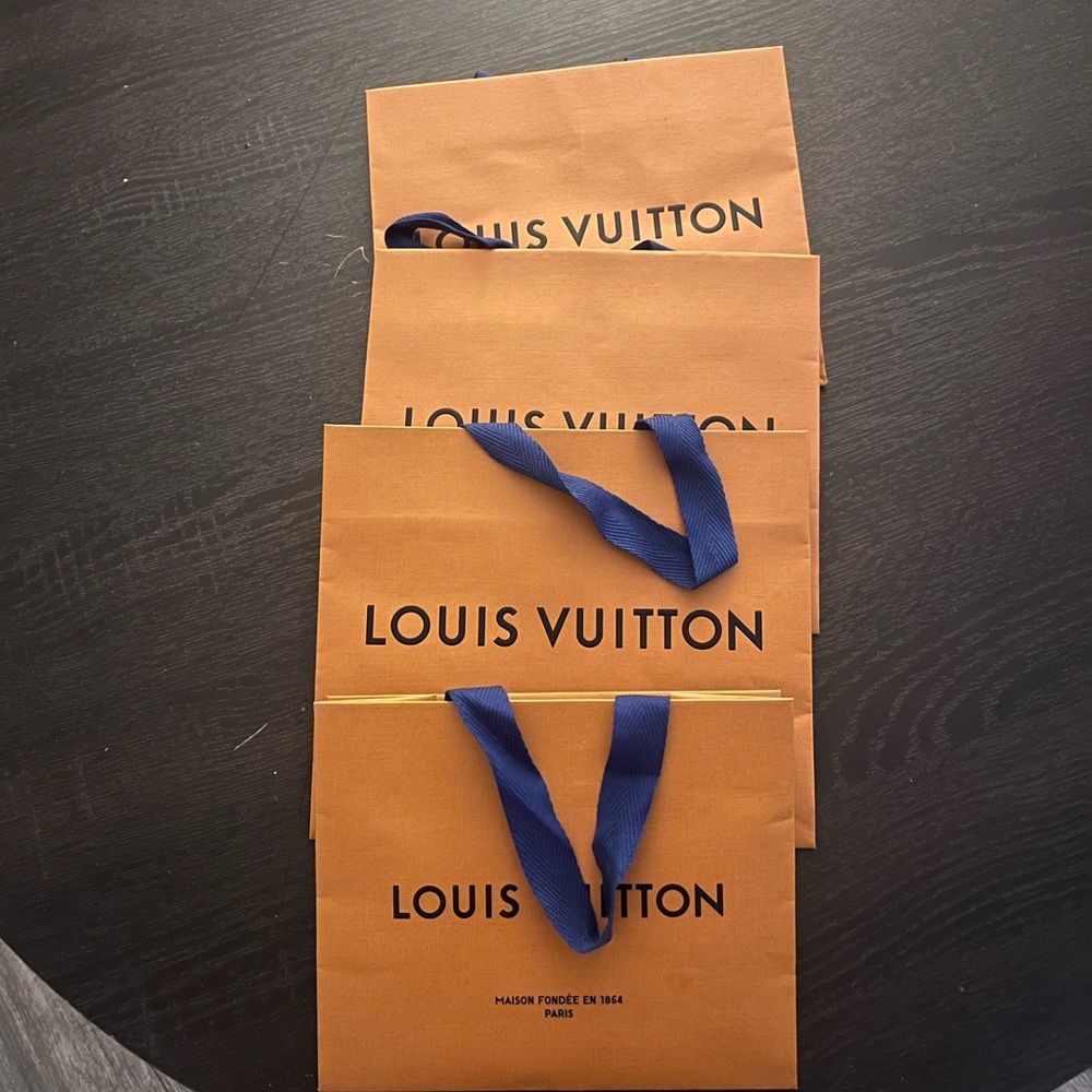 Authentic  LV shopping bags